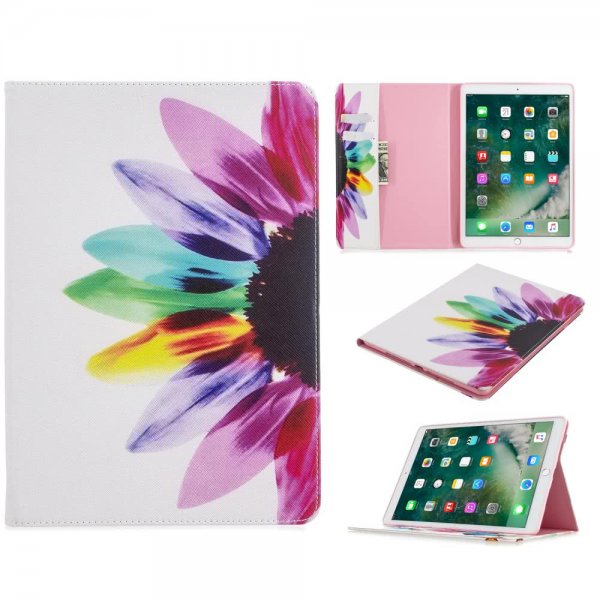 iPad 10.2 Fodral Motiv Färgglad Blomma