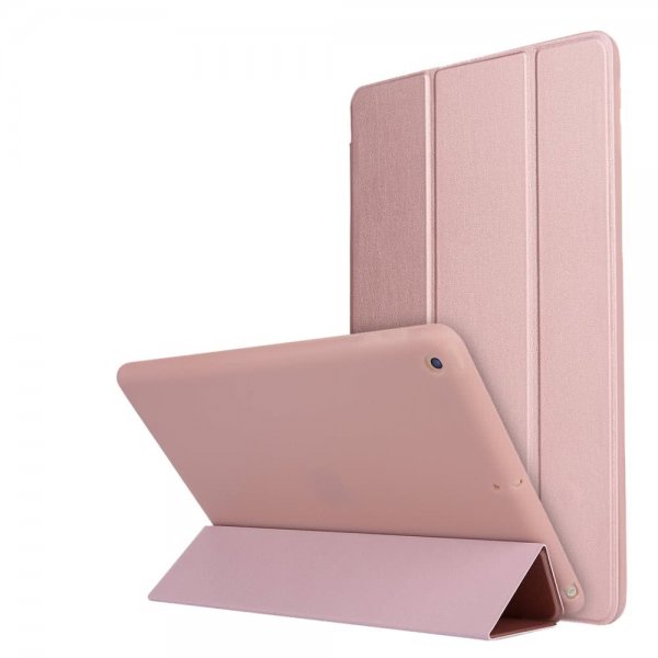 iPad 10.2 Fodral Tri-Fold Roseguld