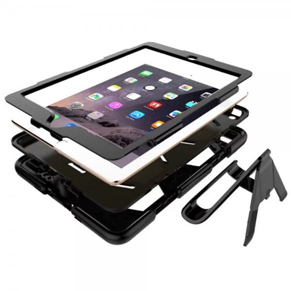 iPad 10.2 (gen 7/8/9) Skal Heavy Duty Armor Svart