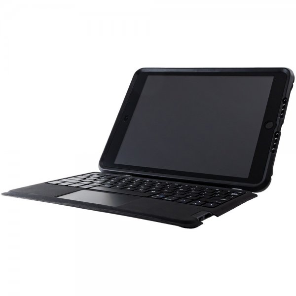 iPad 10.2 Fodral med Tangentbord UnlimitED Keyboard Case Nordic Svart