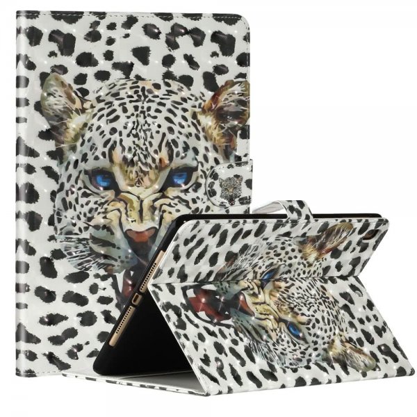 iPad 10.2 Fodral Motiv Leopard
