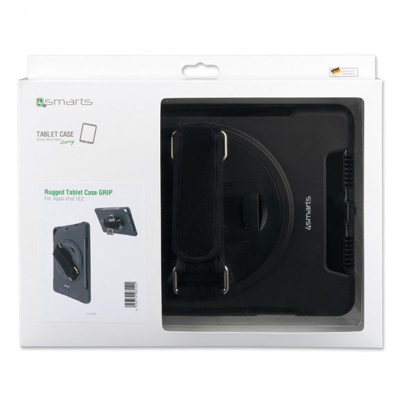 iPad 10.2 (gen 7/8/9) Skal Rugged Case Grip Svart