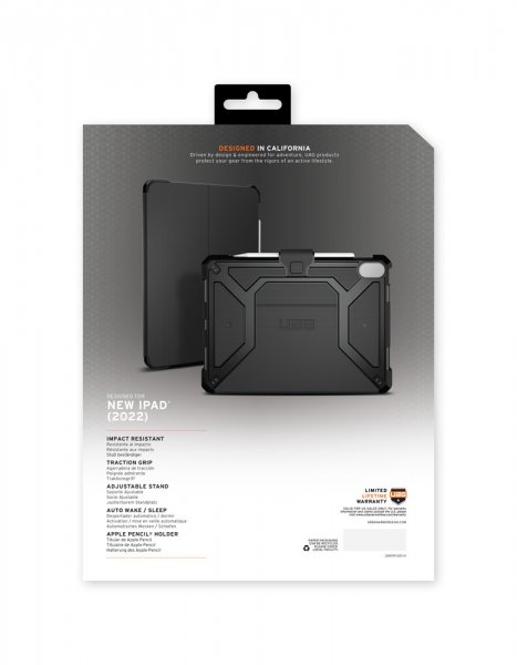 iPad 10.9 (gen 10)/iPad 11 (A16) Fodral Metropolis Svart