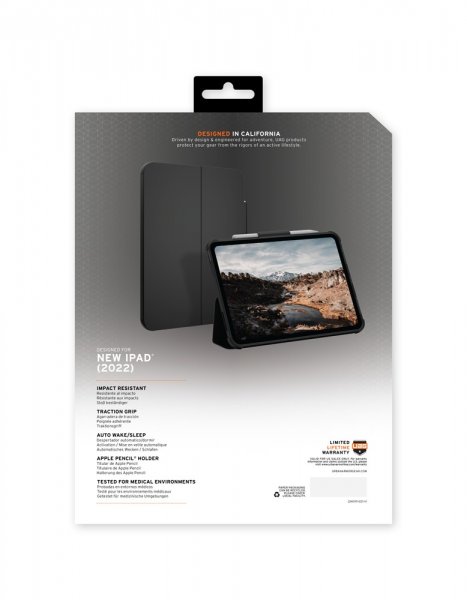 iPad 10.9 (gen 10)/iPad 11 (A16) Fodral Plyo Folio Midnight Camo