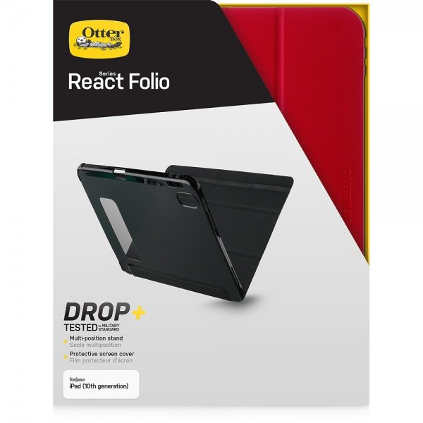 iPad 10.9 (gen 10)/iPad 11 (A16) Fodral React Folio Röd