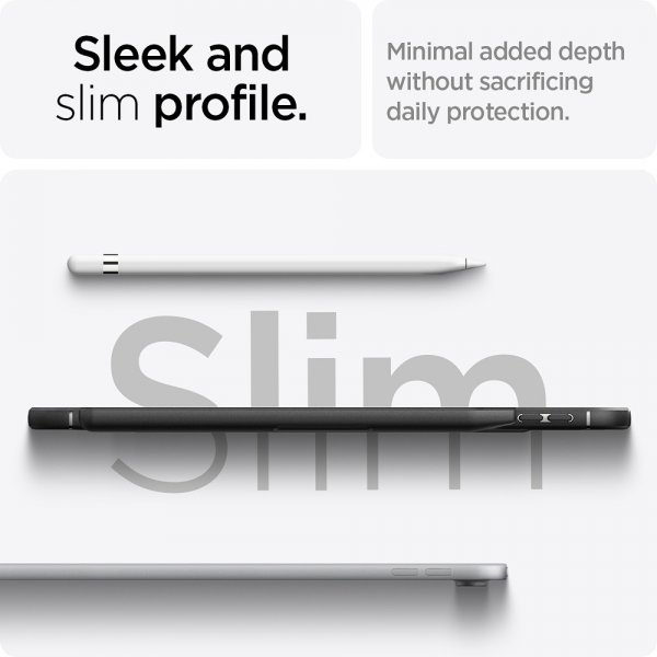 iPad 10.9 (gen 10)/iPad 11 (A16) Skal Rugged Armor Matte Black