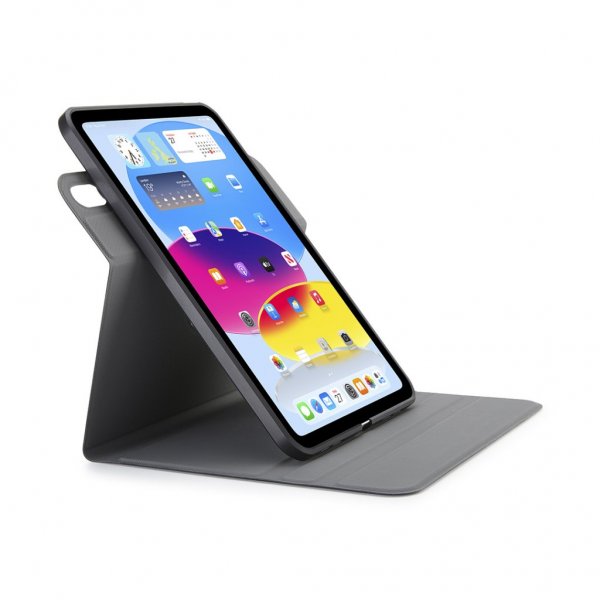 iPad 10.9 (gen 10)/iPad 11 (A16) Fodral Rotating Folio Svart
