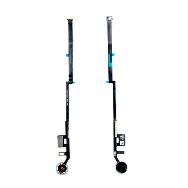 iPad 7 10.2" Hemknapp Flexkabel - Svart