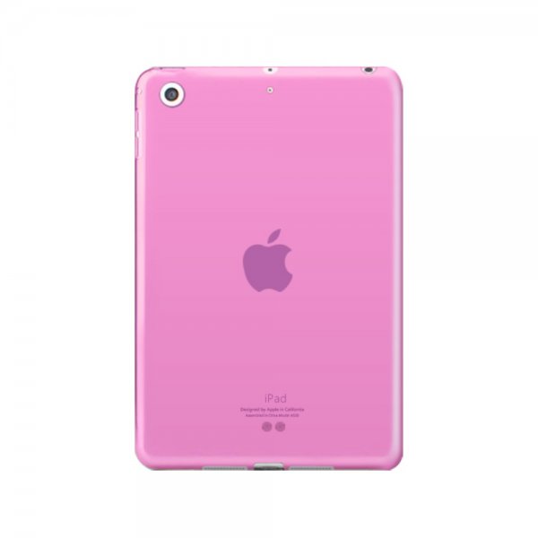 iPad 9.7 Skal TPU Transparent Magenta