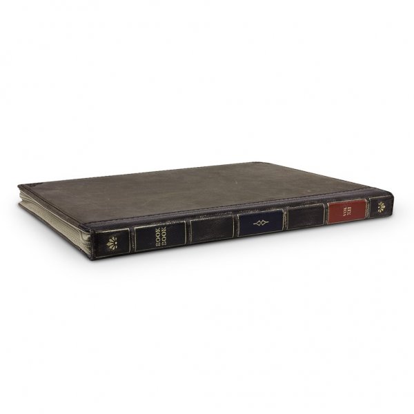 iPad 9.7 (gen 5/6)/iPad Air 1/2 Fodral BookBook Äkta Läder Stativ Brun