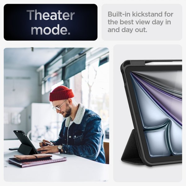 iPad Air 11 (M2/M3) Fodral Urban Fit Svart