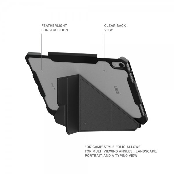 iPad Air 11 (M2/M3) Fodral Essential Armor Svart