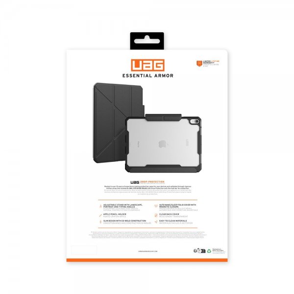 iPad Air 11 (M2/M3) Fodral Essential Armor Svart