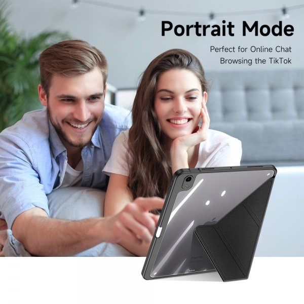iPad Air 11 (M2/M3) Fodral Magi Series Svart