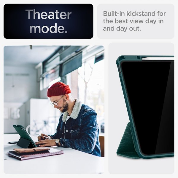 iPad Air 13 (M2/M3) Fodral Urban Fit Midnight Green