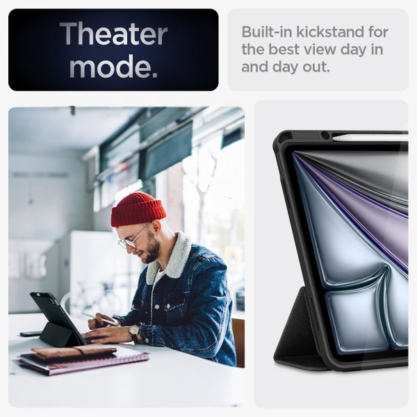 iPad Air 13 (M2/M3) Fodral Urban Fit Svart