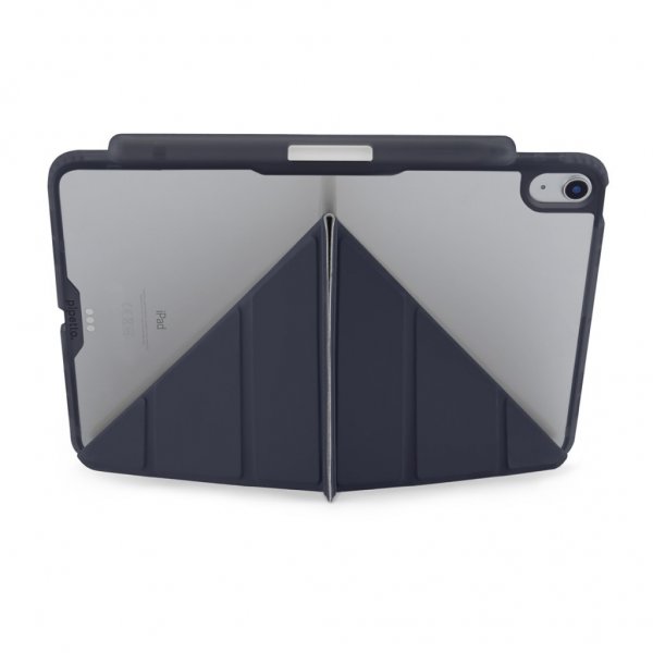 iPad Air 13 (M2/M3) Fodral Origami No3 Pencil Case Mörkblå