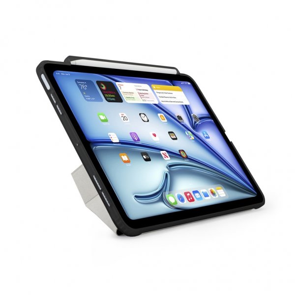 iPad Air 13 (M2/M3) Fodral Origami No3 Pencil Case Svart