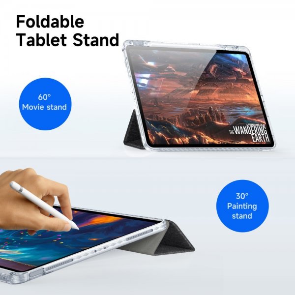 iPad Air 13 (M2/M3) Fodral UNID Series Svart