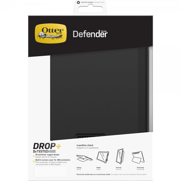 iPad Air 13 (M2/M3) Skal Defender Svart