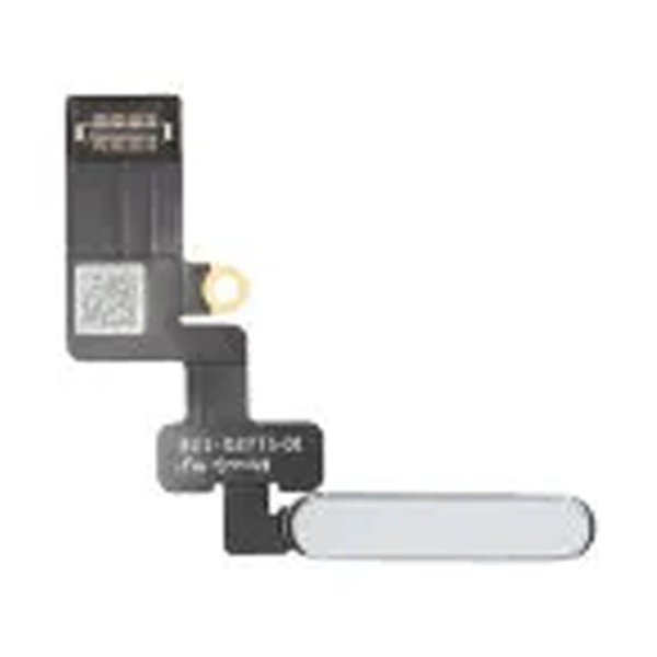 iPad Air 5 2022 Fingeravtrycksläsare Sensor Flexkabel - Vit