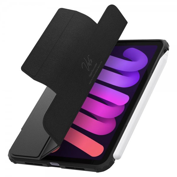 iPad mini (gen 6)/iPad mini (A17 Pro) Fodral Ultra Hybrid Pro Svart
