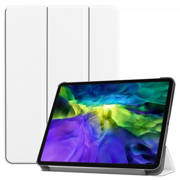 iPad Pro 11 2020 Fodral Vikbart Smart Vit