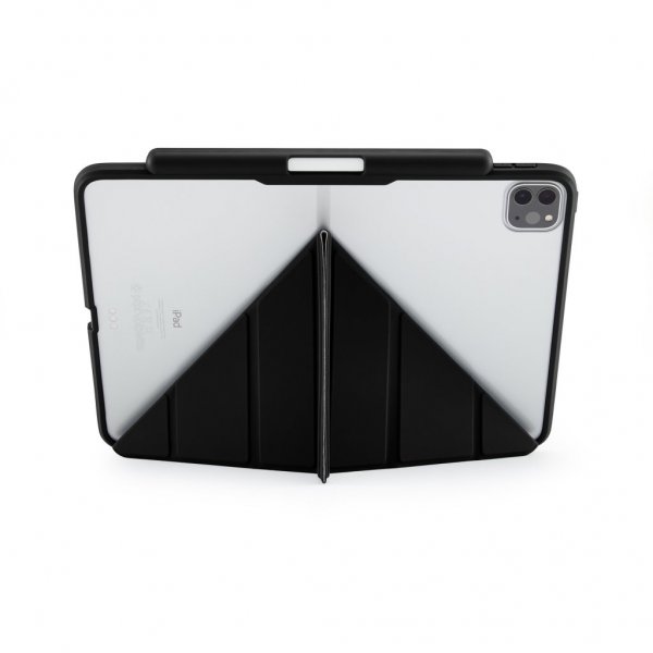 iPad Pro 11 (gen 2/3/4) Fodral Origami No3 Pencil Case Svart