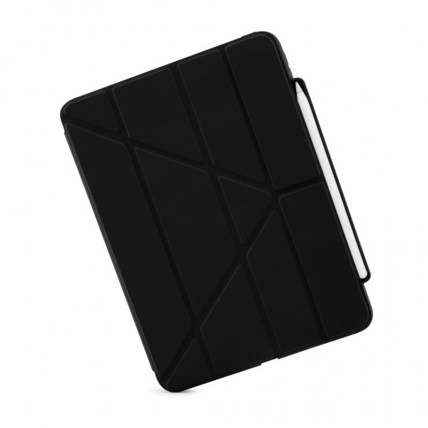 iPad Pro 11 (gen 2/3/4) Fodral Origami No3 Pencil Case Svart
