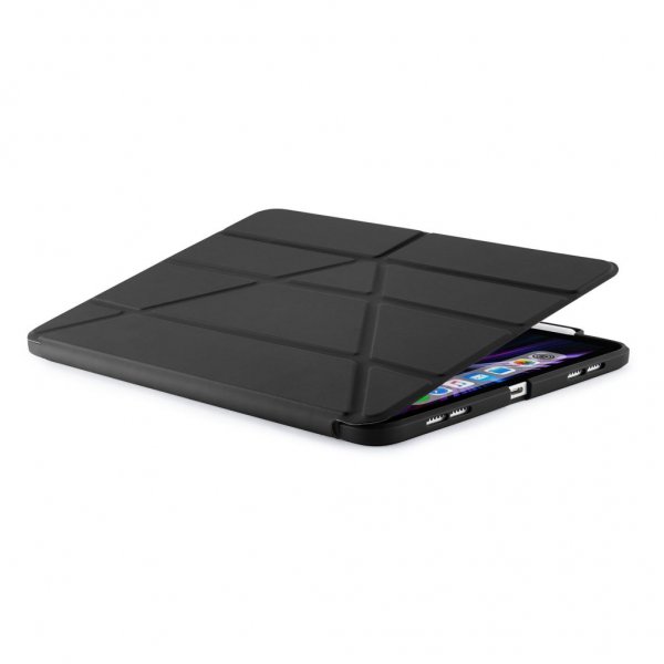 iPad Pro 11 (gen 2/3/4) Fodral Origami No3 Pencil Case Svart