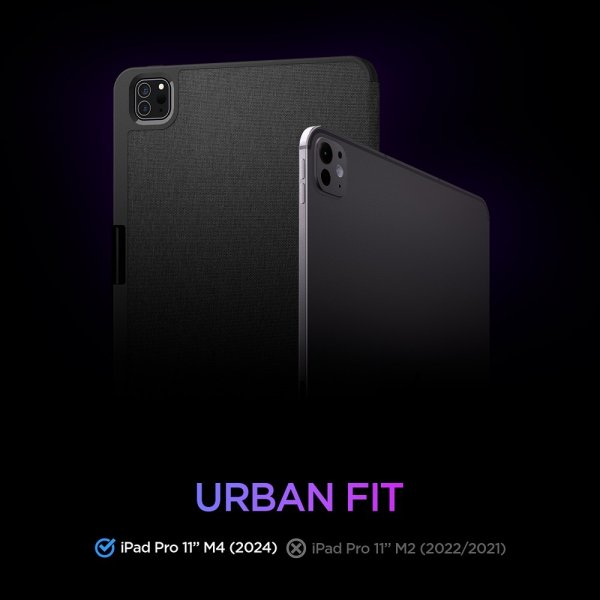 iPad Pro 11 (M4/M5) Fodral Urban Fit Svart
