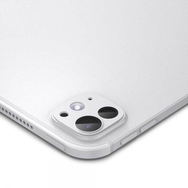 iPad Pro 11 (M4/M5)/iPad Pro 13 (M4/M5) Kameraskydd Glas.tR EZ Fit Optik Metal Silver