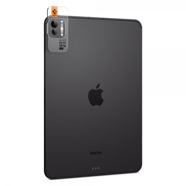 iPad Pro 11 (M4/M5)/iPad Pro 13 (M4/M5) Kameraskydd Glas.tR EZ Fit Optik Metal Space Black