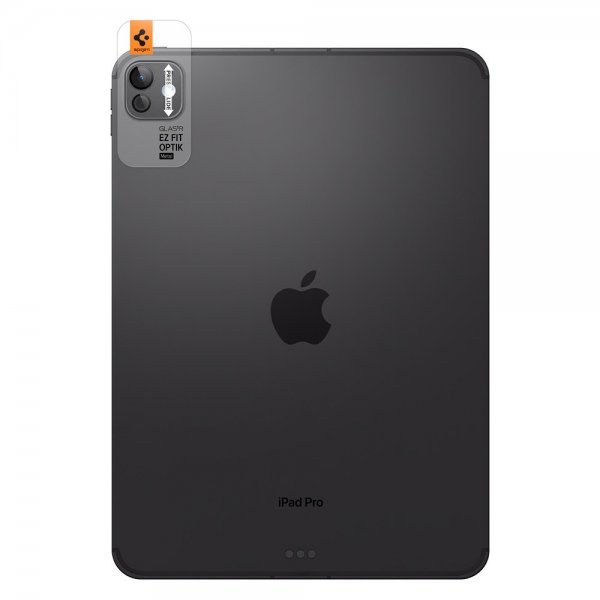 iPad Pro 11 (M4/M5)/iPad Pro 13 (M4/M5) Kameraskydd Glas.tR EZ Fit Optik Metal Space Black