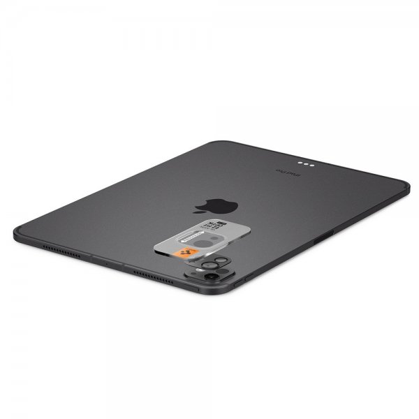 iPad Pro 11 (M4/M5)/iPad Pro 13 (M4/M5) Kameraskydd Glas.tR EZ Fit Optik Metal Space Black