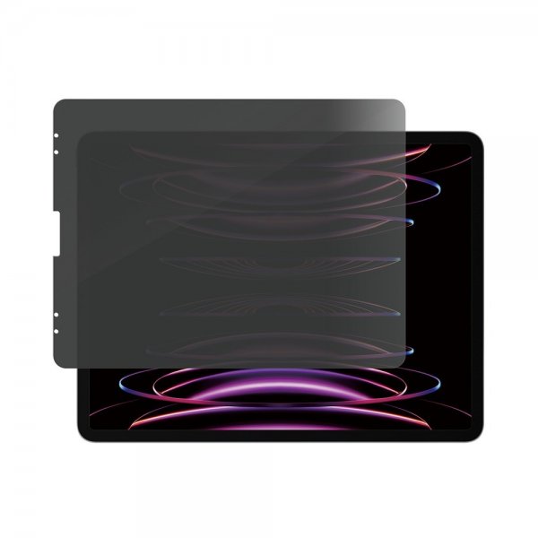 iPad Pro 12.9 (gen 3/4/5/6) Skärmskydd Edge-to-Edge Case Friendly Privacy
