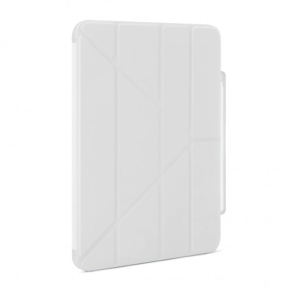 iPad Pro 13 (M4/M5) Fodral Origami No3 Pencil Case Vit