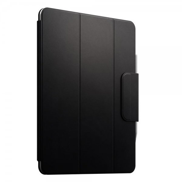 iPad Pro 13 (M4/M5) Fodral Leather Folio Svart