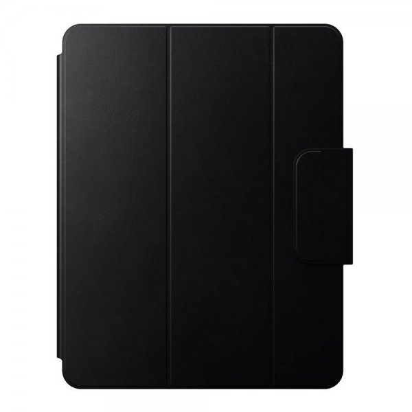 iPad Pro 13 (M4/M5) Fodral Leather Folio Svart