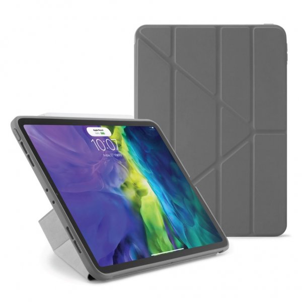 iPad Air 10.9 2020/2022 Fodral Origami Mörkgrå