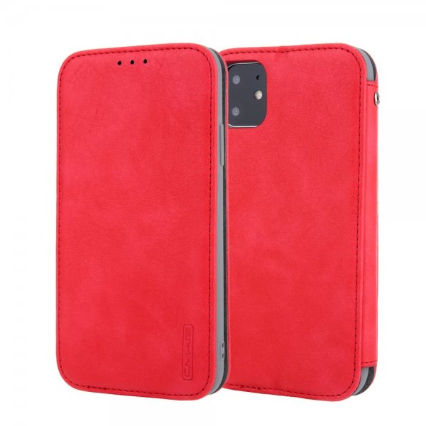 iPhone 11 Fodral med Kortfack Röd