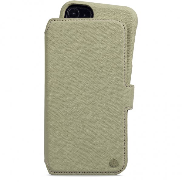 iPhone 11 Fodral Wallet Case Magnet Khaki Green