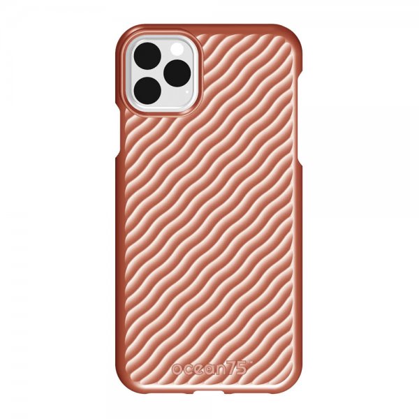 iPhone 11 Pro Max Skal Ocean Wave Coral Pink