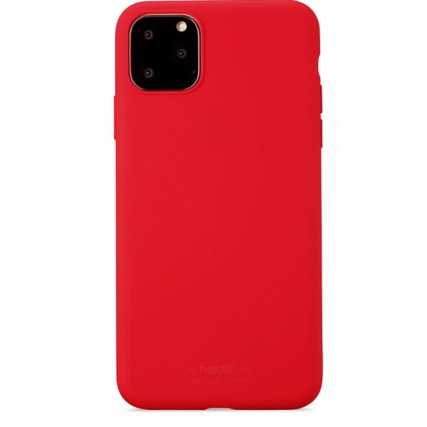 iPhone 11 Pro Max Skal Silikon Ruby Red