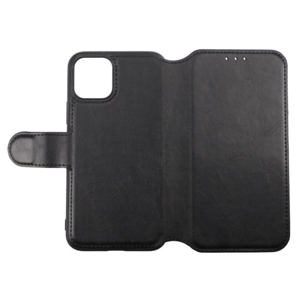 iPhone 11 Pro Fodral Utfällbart Kortfack Svart