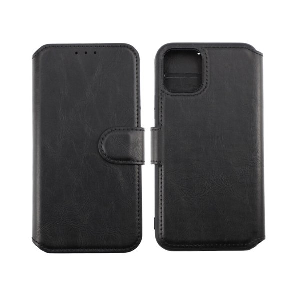 iPhone 11 Pro Fodral Utfällbart Kortfack Svart