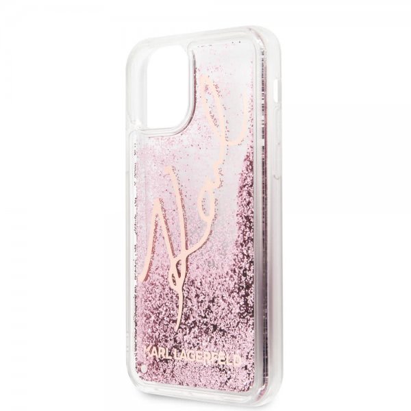 iPhone 11 Pro Skal Glitter Signature Cover Roseguld