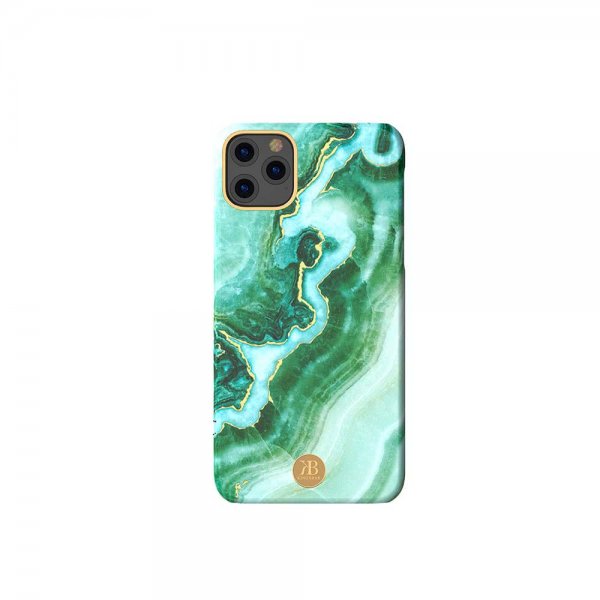 iPhone 11 Pro Skal Jade Style Stone Series Grön