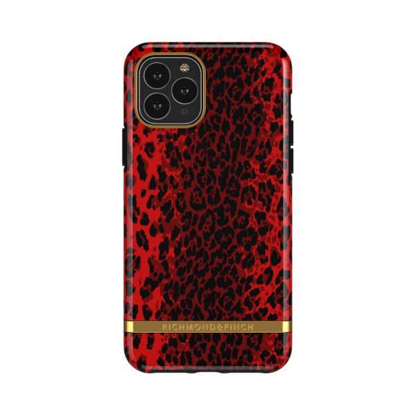 iPhone 11 Pro Skal Red Leopard