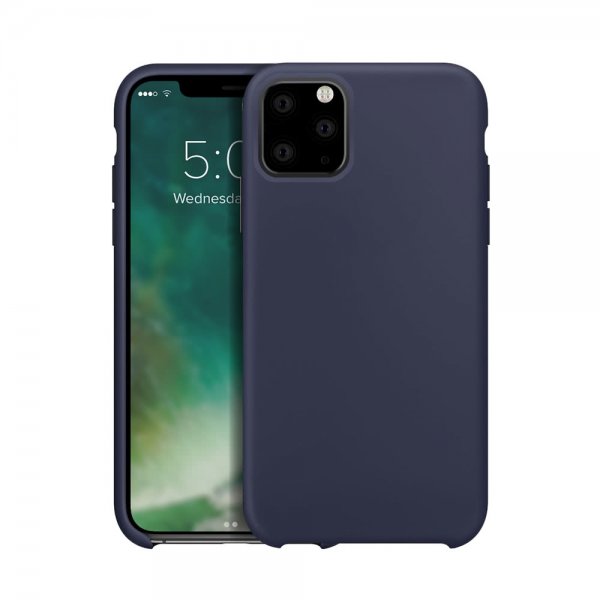 iPhone 11 Pro Skal Silicone Midnight Blue